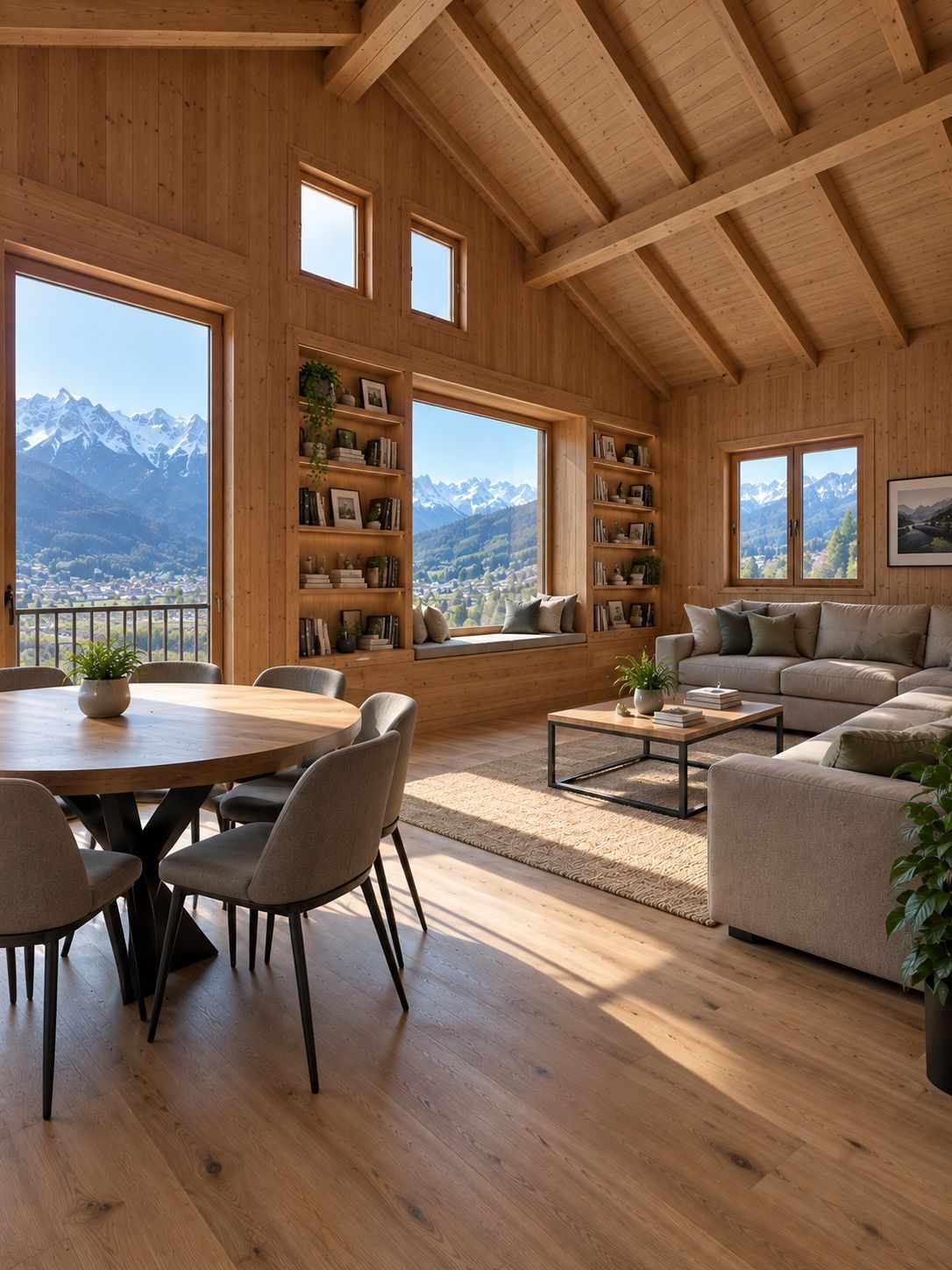 Rénovation d'un chalet — Les Carroz d'Arâches (74)